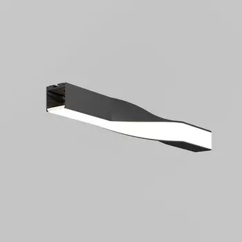 Радиусный профиль 35x35 Twist левый черный Maytoni ALM-3535R-B-TL-90°-0.4M