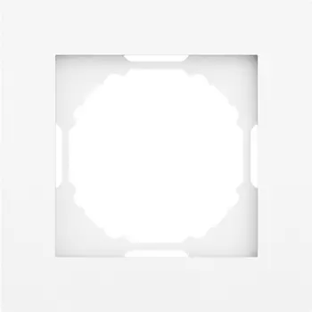 Рамка 1-я, глянцевый белый Donel A07 DE21103