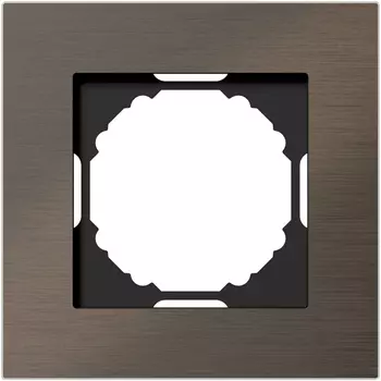 Рамка 1-я, Natural бронзовый алюминий Donel A07 DEN211BRA