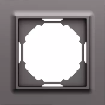 Рамка 1-я, Wave матовый титан Donel A07 DEW21145