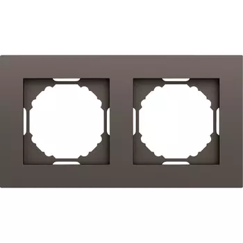 Рамка 2-я, мокко Donel A07 DE21253