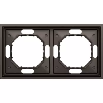 Рамка 2-я, мокко Donel S08 DS21253