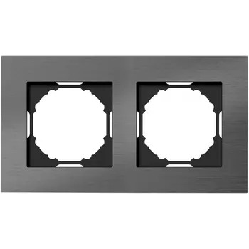 Рамка 2-я, Natural космический алюминий Donel A07 DEN212CA