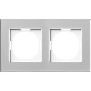 Рамка 2-я, Natural стекло металлик Donel A07 DEN212GM