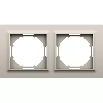 Рамка 2-я, Wave матовый кашемир Donel A07 DEW21235