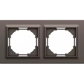 Рамка 2-я, Wave мокко Donel A07 DEW21253