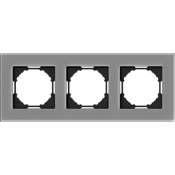 Рамка 3-я, Natural дымчатое стекло Donel A07 DEN213SG