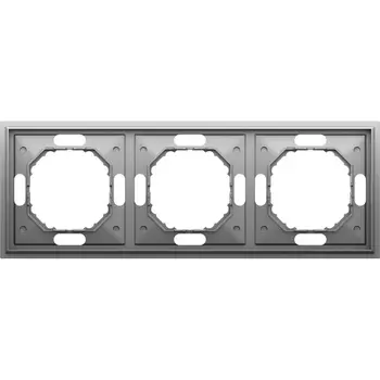 Рамка 3-я, серый графит Donel S08 DS21359
