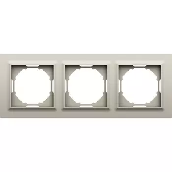 Рамка 3-я, Wave матовый кашемир Donel A07 DEW21335