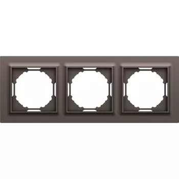 Рамка 3-я, Wave мокко Donel A07 DEW21353