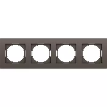 Рамка 4-я, мокко Donel A07 DE21453