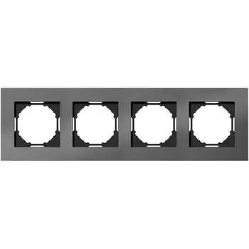 Рамка 4-я, Natural космический алюминий Donel A07 DEN214CA