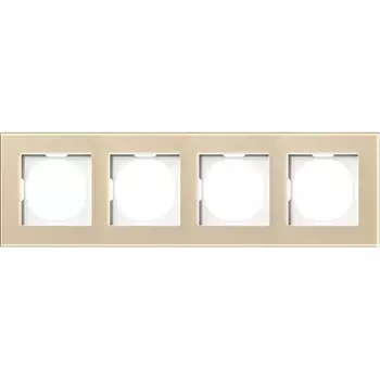 Рамка 4-я, Natural стекло шампань Donel A07 DEN214GC