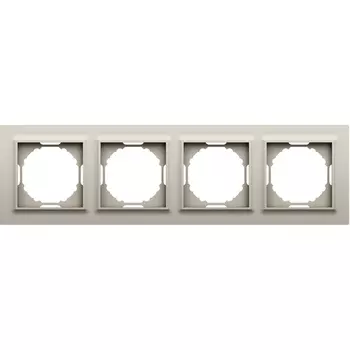 Рамка 4-я, Wave матовый кашемир Donel A07 DEW21435