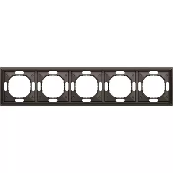 Рамка 5-я, мокко Donel S08 DS21553