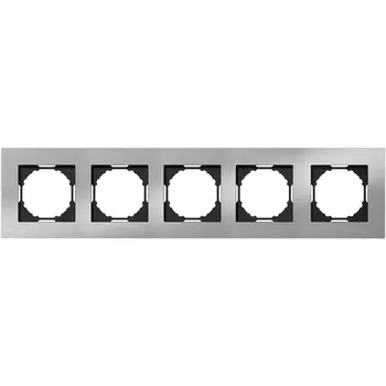 Рамка 5-я, Natural серебристый алюминий Donel A07 DEN215SA