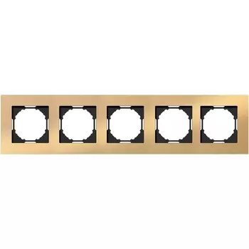 Рамка 5-я, Natural золотистый алюминий Donel A07 DEN215GA