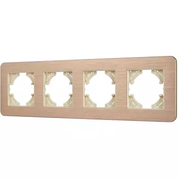 Рамка алюминиевая FRM-AKIRY-AL-4-GD (Arlight) 049733