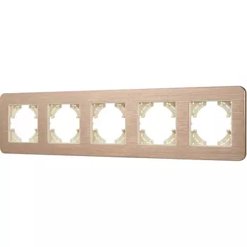 Рамка алюминиевая FRM-AKIRY-AL-5-GD (Arlight) 049736