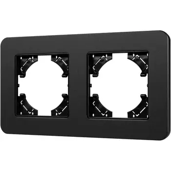 Рамка алюминиевая FRM-AKIRY-SFAL-2-BK (Arlight) 049738