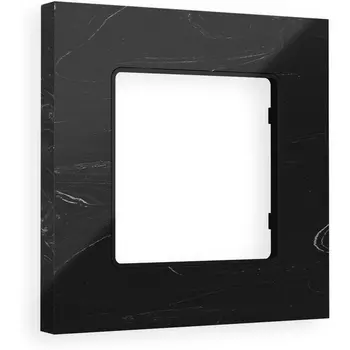 Рамка Ambrella Volt ALFA Grand (Черный мрамор) 1-ая AF930701
