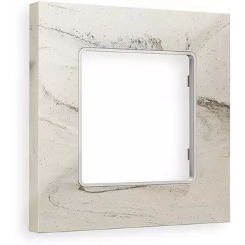 Рамка Ambrella Volt ALFA Grand (Серо-бежевый мрамор) 1-ая AF930601