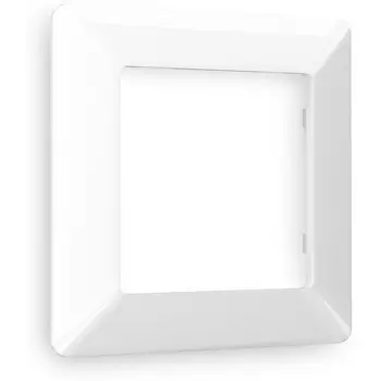 Рамка Ambrella Volt ALFA Line (Белый глянец) 1-ая AF110101