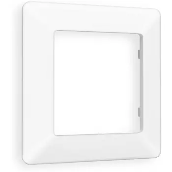 Рамка Ambrella Volt ALFA Line (Белый матовый) 1-ая AF110121