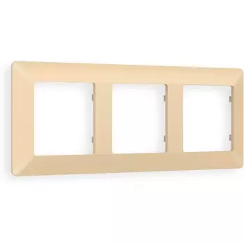 Рамка Ambrella Volt ALFA Line (Шампань) 3-ая AF110603