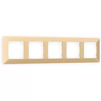 Рамка Ambrella Volt ALFA Line (Шампань) 5-ая AF110605