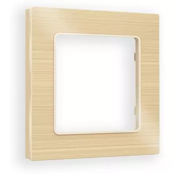 Рамка Ambrella Volt ALFA Platos (Шампань Металл шлифованный) 1-ая AF550301