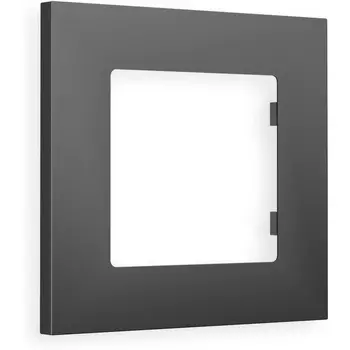 Рамка Ambrella Volt ALFA Qubi (Антрацит серый) 1-ая AF250651