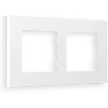 Рамка Ambrella Volt ALFA Qubi (Белый матовый) 2-ая AF250122