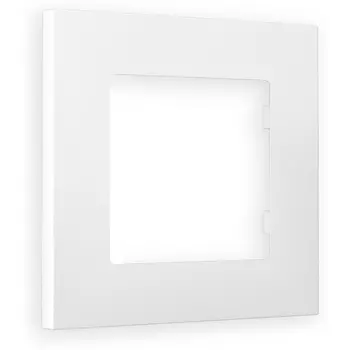 Рамка Ambrella Volt ALFA Qubi (Белый матовый) 1-ая AF250121