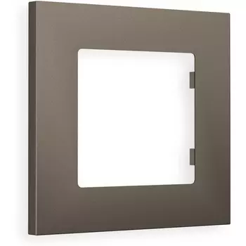 Рамка Ambrella Volt ALFA Qubi (Темная бронза матовый) 1-ая AF250631