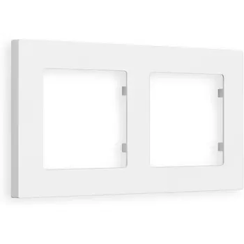 Рамка Ambrella Volt ALFA Techno (Белый матовый) 2-ая AF220122