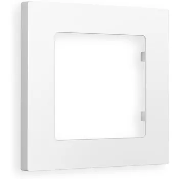 Рамка Ambrella Volt ALFA Techno (Белый матовый) 1-ая AF220121