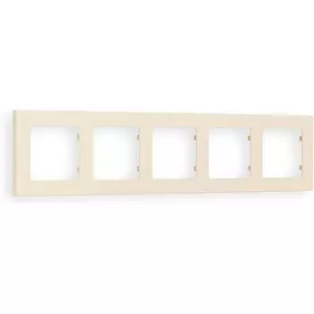 Рамка Ambrella Volt ALFA Techno (Бежевый матовый) 5-ая AF220335