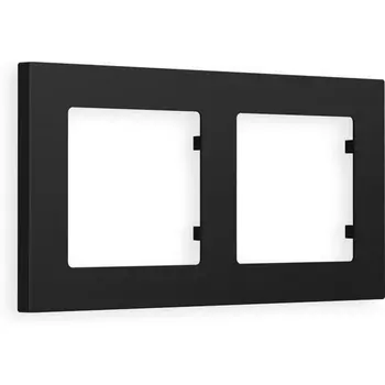 Рамка Ambrella Volt ALFA Techno (Черный матовый) 2-ая AF220702