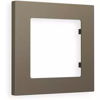 Рамка Ambrella Volt ALFA Techno (Темная бронза матовый) 1-ая AF220631