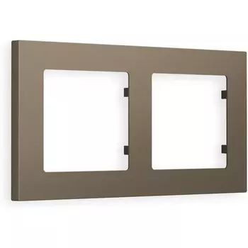 Рамка Ambrella Volt ALFA Techno (Темная бронза матовый) 2-ая AF220632