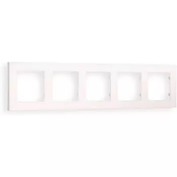 Рамка Ambrella Volt ALFA Techno (Жемчуг) 5-ая AF220205