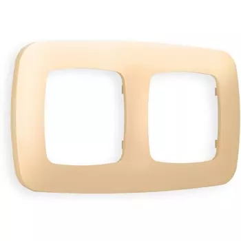 Рамка Ambrella Volt OMEGA Ecta (Шампань) 2-ая OF140602