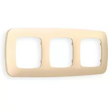 Рамка Ambrella Volt OMEGA Ecta (Шампань) 3-ая OF140603