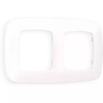 Рамка Ambrella Volt OMEGA Ecta (Жемчуг) 2-ая OF140202