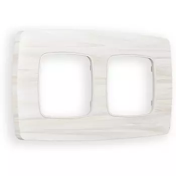 Рамка Ambrella Volt OMEGA Opera (Бежевый мрамор) 2-ая OF940302