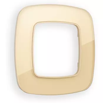 Рамка Ambrella Volt OMEGA Radian (Шампань Стекло органическое) 1-ая OF320601