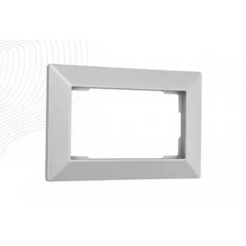 Рамка для двойной розетки Arte Milano am-503.03 503.03-double.silver