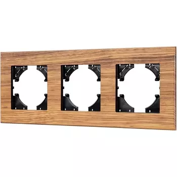 Рамка из натурального дерева FRM-XSILO-WD-3-SNL (Arlight) 051276