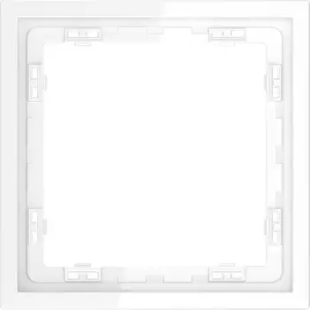 Рамка на 1 пост (белый глянцевый) Voltum S70 VLS100101